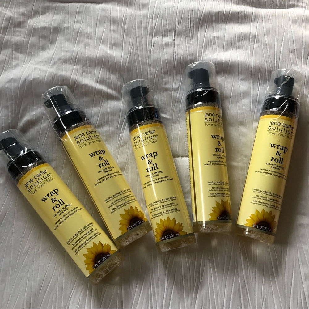 Jane Carter Wrap & Roll Mousse Bundle